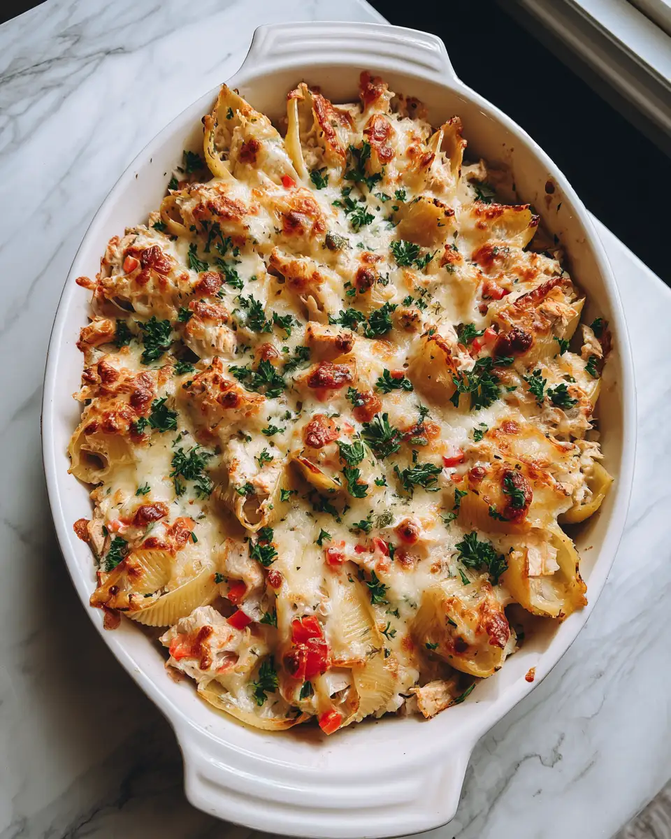 Ingredients for Indulge in Flavor: Creamy Cajun Chicken Stuffed Shells Extravaganza