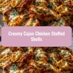 Indulge in Flavor: Creamy Cajun Chicken Stuffed Shells Extravaganza