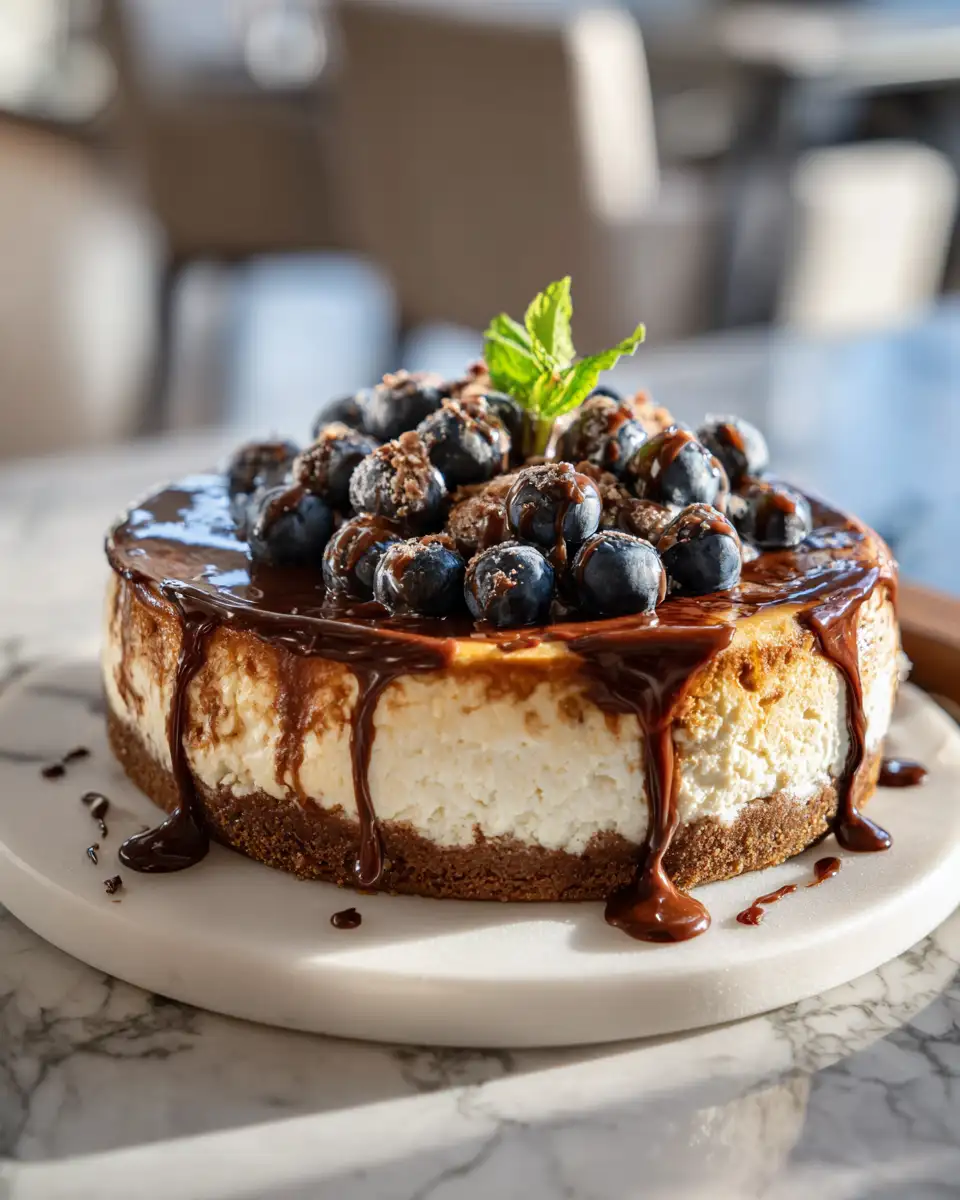 Decadent Delights: Indulge in Creamy Cheesecake Desserts 6 Final dish - Decadent Delights: Indulge in Creamy Cheesecake Desserts
