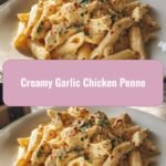 Decadent Creamy Garlic Chicken Penne That Will Leave You Craving More