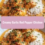 Irresistibly Creamy Garlic Red Pepper Chicken: A Flavor Explosion in Every Bite