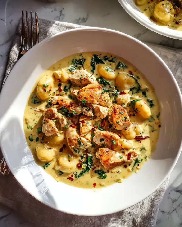 Creamy Lemon Chicken Gnocchi: A Zesty Twist on Comfort Food - Featured Image