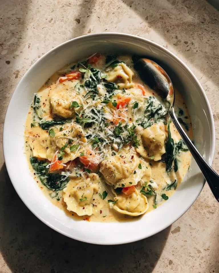 Hearty Comfort in a Bowl: Discover the Magic of Creamy Ravioli Soup - Featured Image