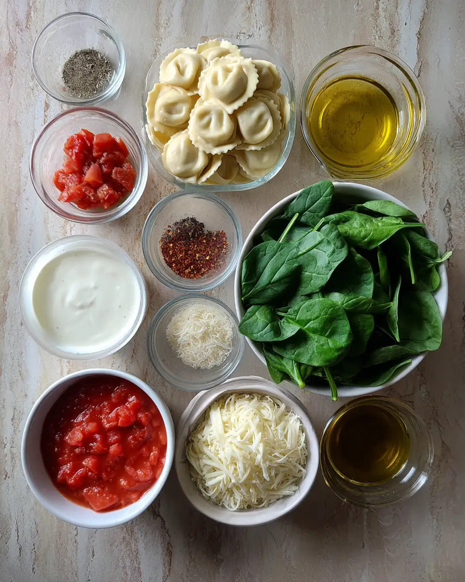 Ingredients for Hearty Comfort in a Bowl: Discover the Magic of Creamy Ravioli Soup