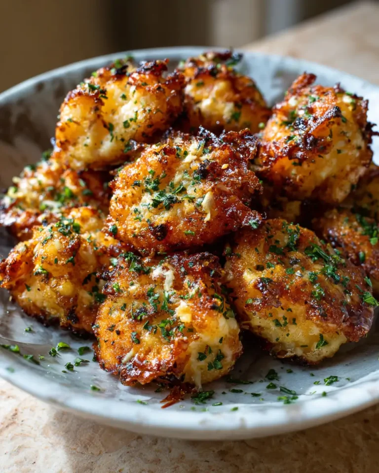 Explode Your Taste Buds with Crispy Garlic Cheesy Shrimp Bombs - Featured Image