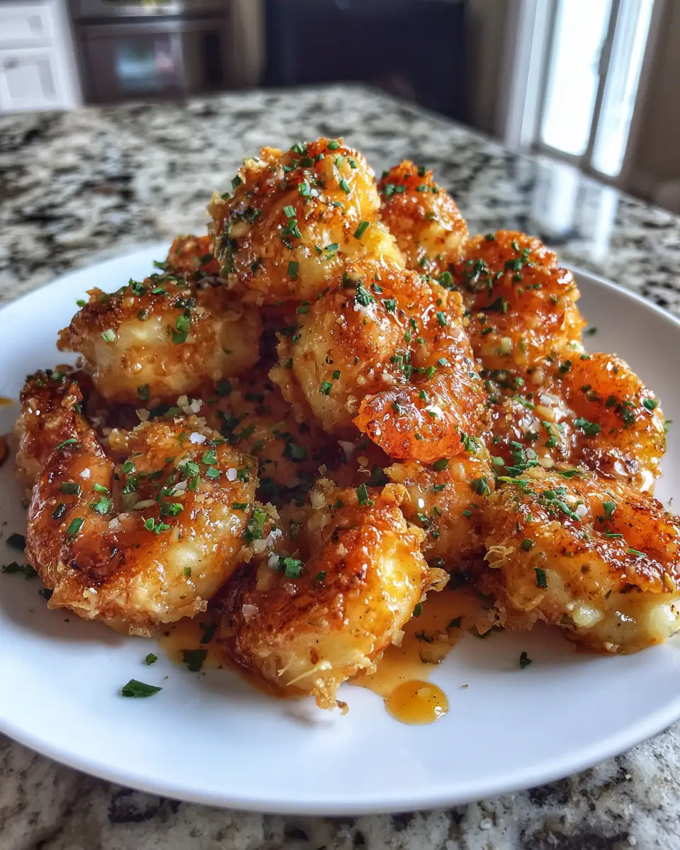 Crispy Garlic Shrimp Bombs: Unleash the Gooey Cheesy Shrimp Sensation 6 Final dish - Crispy Garlic Shrimp Bombs: Unleash the Gooey Cheesy Shrimp Sensation