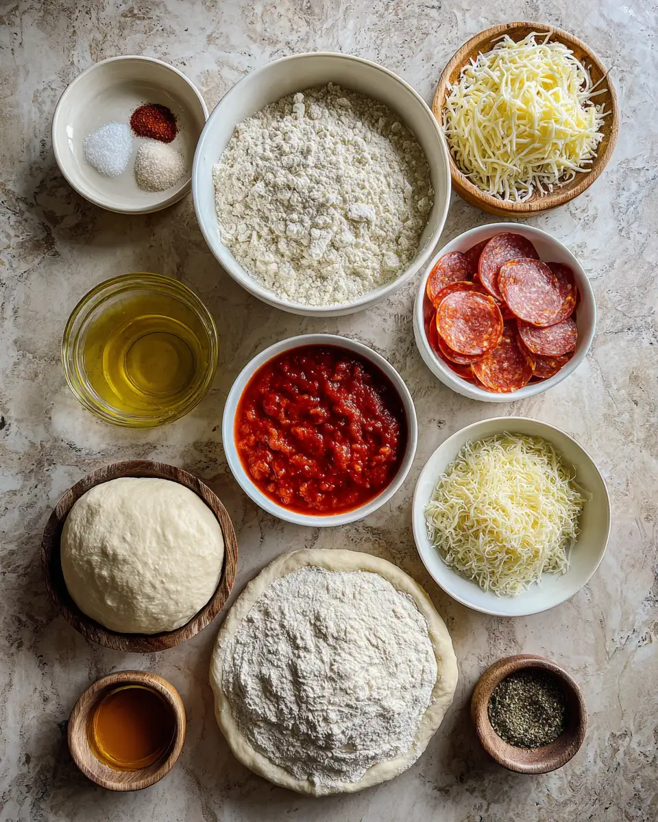 Ingredients for Crispy Homemade Pizza: The Ultimate Guide to Perfectly Crunchy Crusts