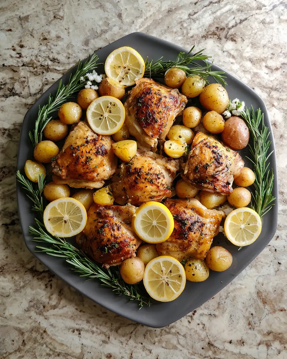 Ingredients for Savor the Elegance: French Chicken and Potatoes Delight