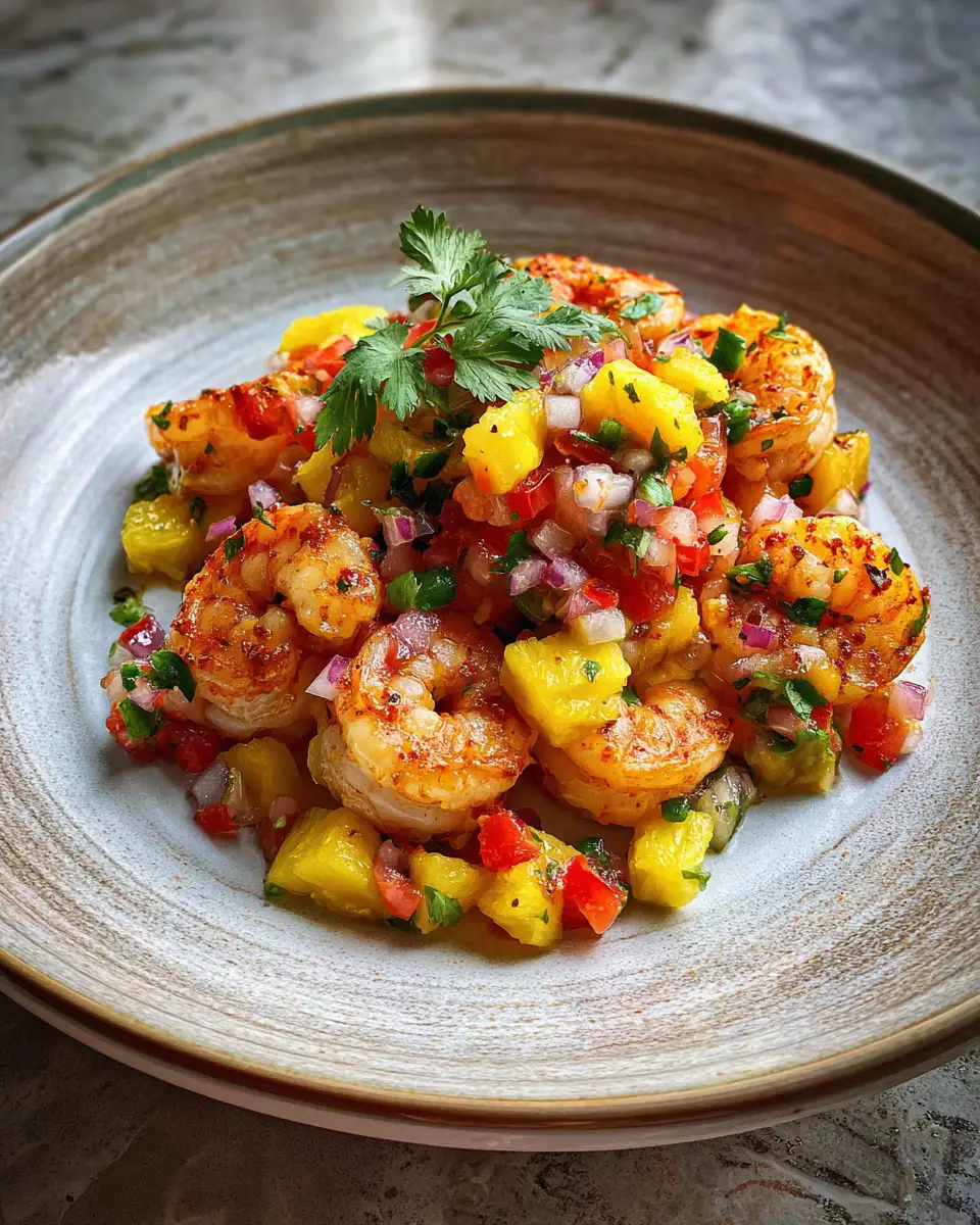 Final dish - Tropical Twist: Elevate Your Dishes with Fresh Pineapple Pico de Gallo