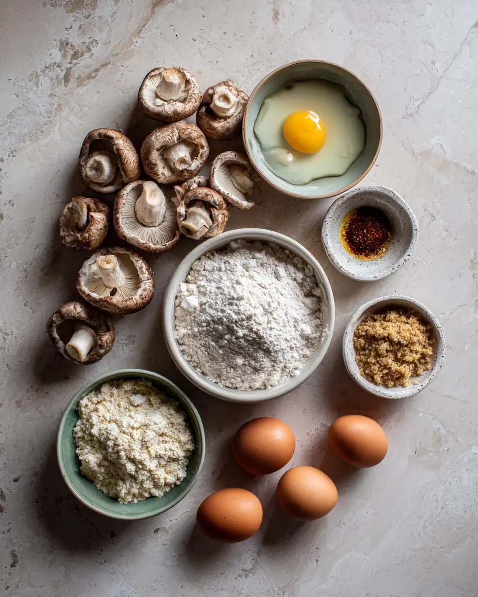 Ingredients for Crispy Delights: Discover the Magic of Fried Mushrooms