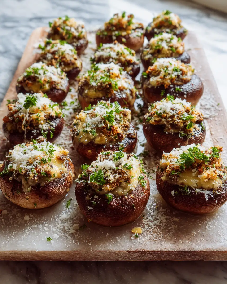 Irresistibly Savory Garlic Parmesan Stuffed Mushrooms for Your Next Gathering 4 Ingredients for Irresistibly Savory Garlic Parmesan Stuffed Mushrooms for Your Next Gathering
