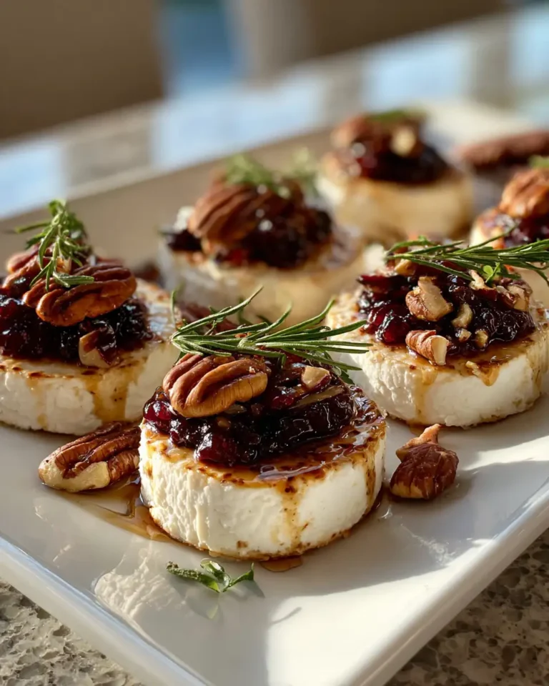 Heavenly Bites: Goat Cheese Appetizer with Fig Jam and Pecans - Featured Image