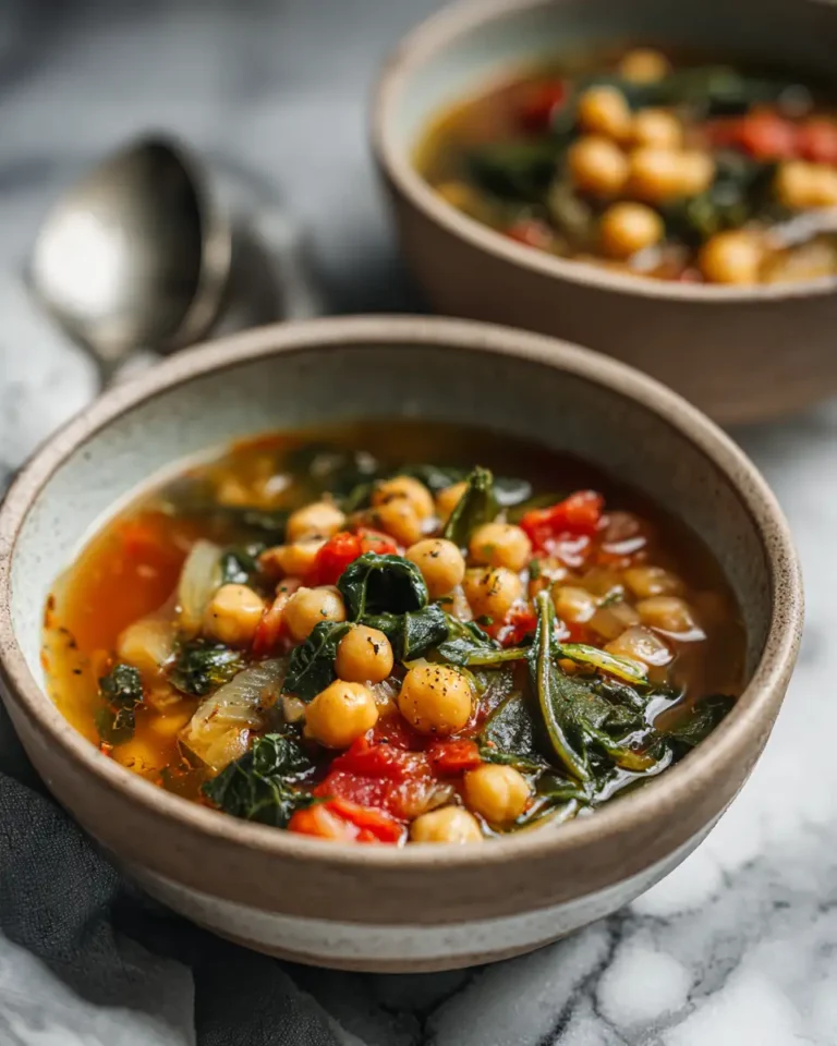 Warm Your Soul with Savory Greek Chickpea Soup - Featured Image