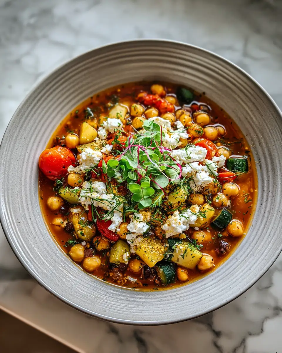 Warm Your Soul with Savory Greek Chickpea Soup 6 Final dish - Warm Your Soul with Savory Greek Chickpea Soup