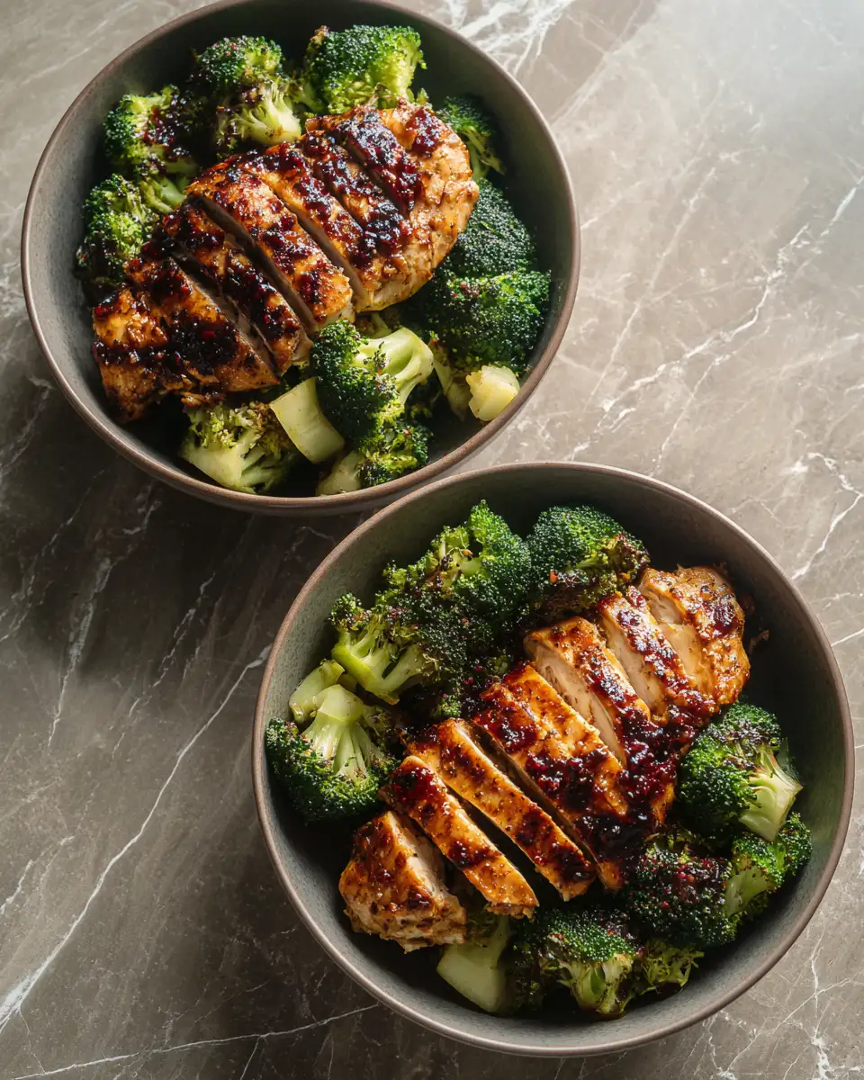 Sizzle and Crunch: Irresistible Grilled Chicken and Broccoli Bowls 6 Final dish - Sizzle and Crunch: Irresistible Grilled Chicken and Broccoli Bowls