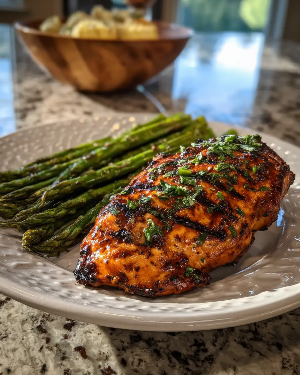 Final dish - Unlock the Secret to Perfectly Juicy Grilled Chicken Marinade