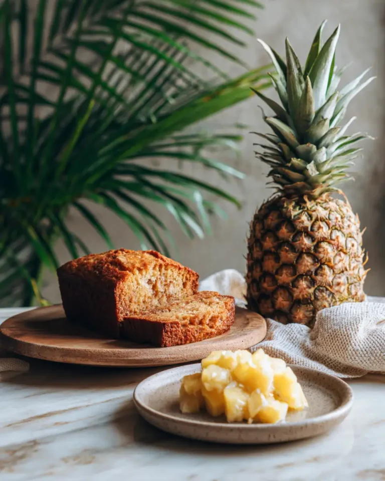 Tropical Bliss: Hawaiian Banana Bread with Pineapple Delight - Featured Image