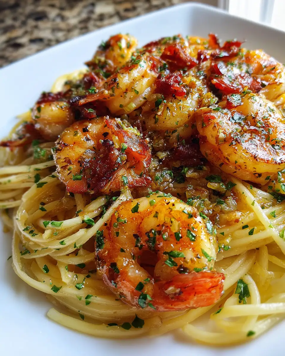 Final dish - Savor the Aloha: Discover the Irresistible Flavors of Hawaiian Garlic Shrimp