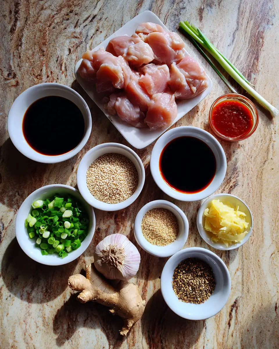 Spice Up Your Dinner with Irresistible Hoisin Sriracha Chicken 4 Ingredients for Spice Up Your Dinner with Irresistible Hoisin Sriracha Chicken