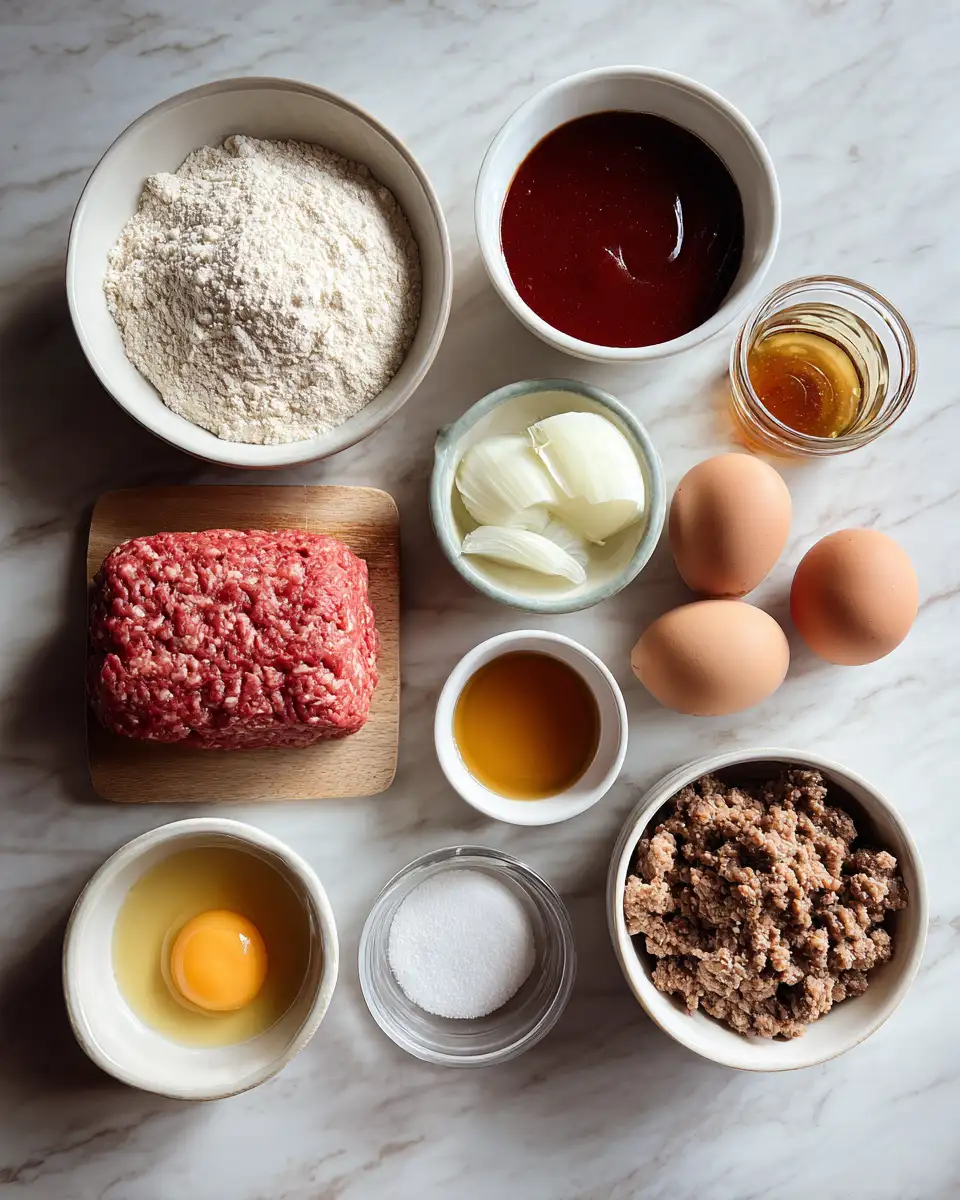 Ingredients for Sweet and Savory Delight: Discover the Magic of Honey Barbecue Meatloaf