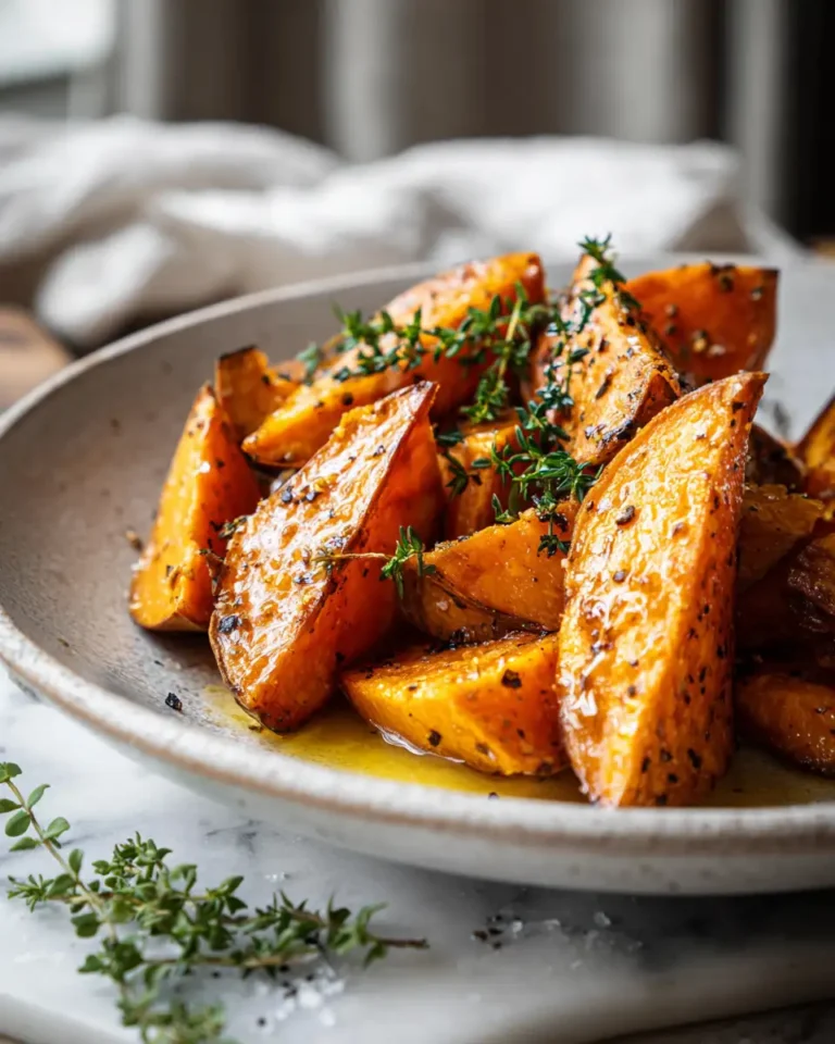 Golden Goodness: Irresistible Honey Roasted Sweet Potatoes - Featured Image