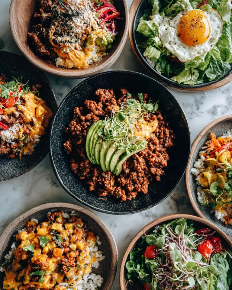 Sizzling Delight for Hot Honey Ground Beef Bowls Lovers - Featured Image