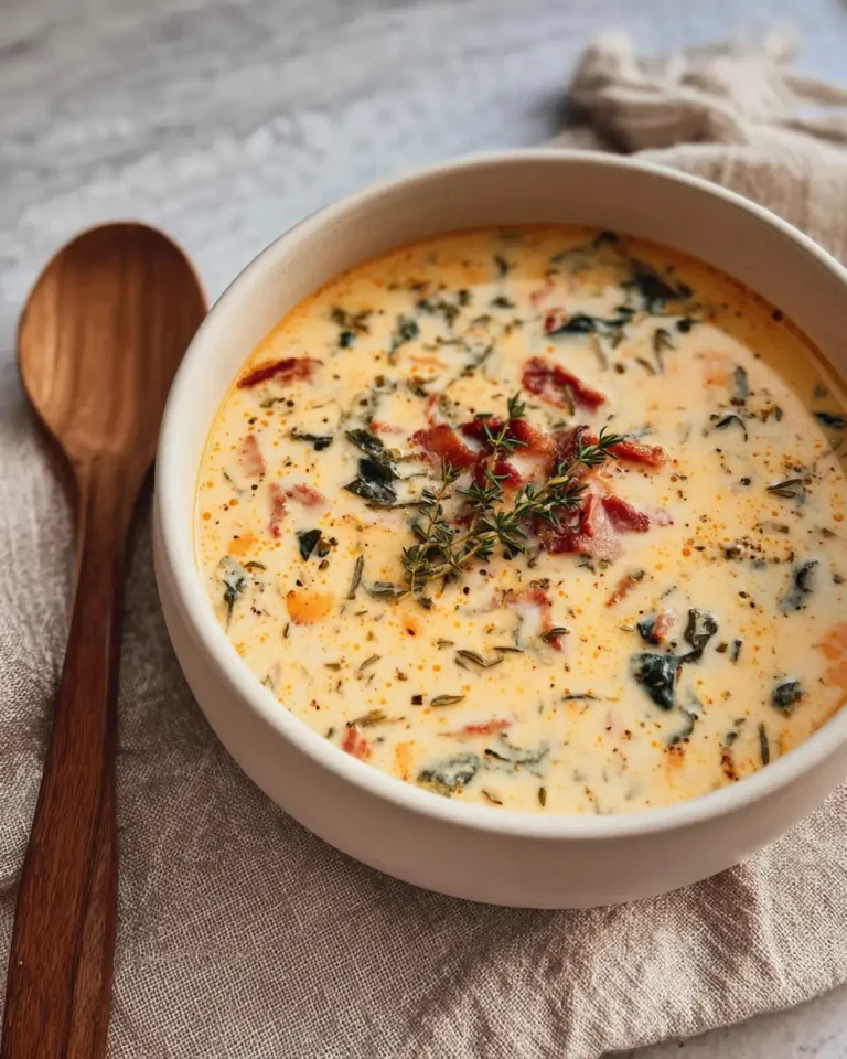 Creamy Instant Pot Keto Tuscan Soup Delight - Featured Image