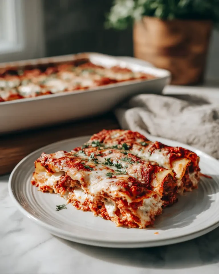 Savor the Flavors: Ultimate Italian Sausage and Cheese Baked Manicotti Delight - Featured Image