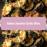 Savor the Flavor: Irresistible Italian Zucchini Garlic Bites