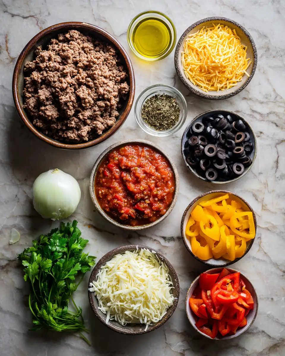 Sizzling Keto Mexican Ground Beef Casserole Delight 4 Ingredients for Sizzling Keto Mexican Ground Beef Casserole Delight
