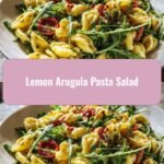 Zesty Lemon Arugula Pasta Salad Delight