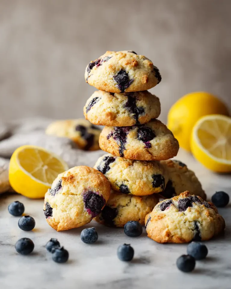 Zesty Lemon Blueberry Cookies That Burst with Flavor - Featured Image
