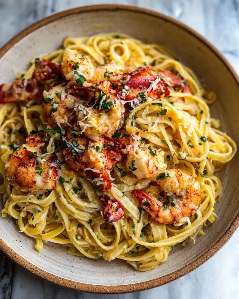 Luscious Lobster Scampi Linguine: Dive into a Seafood Delight - Featured Image