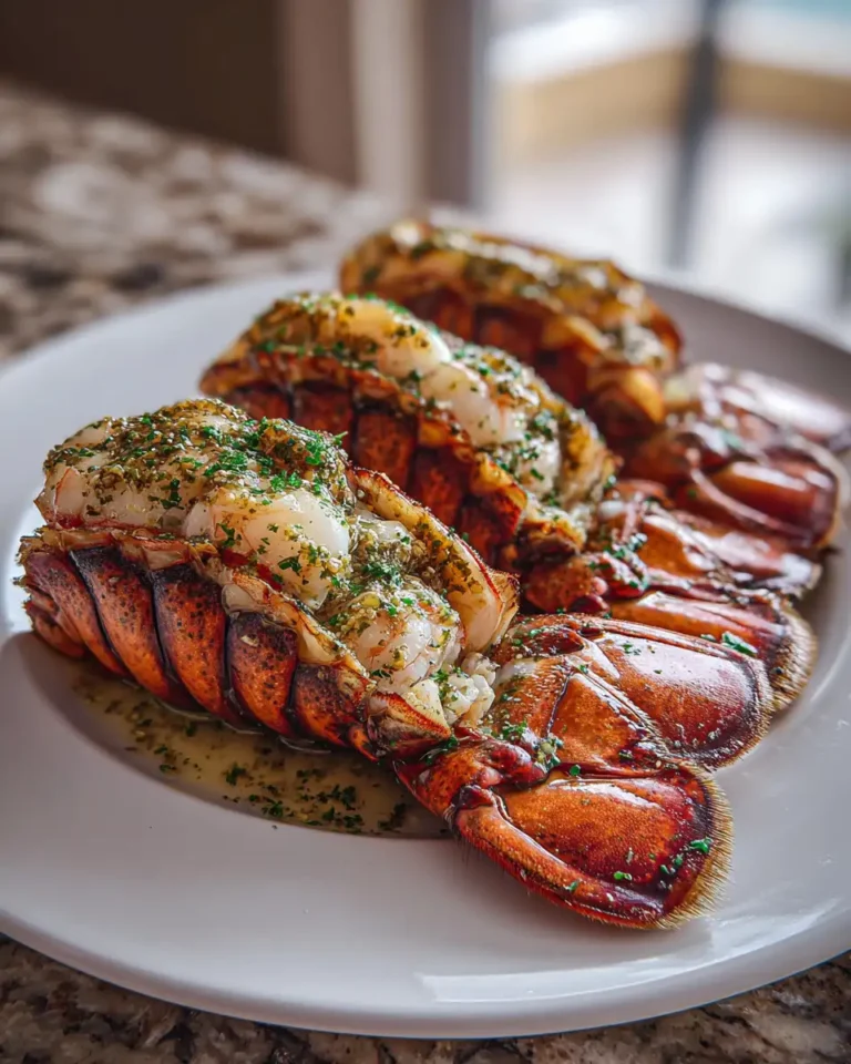 Decadent Lobster Tails with Garlic Herb Butter Sauce Delight - Featured Image