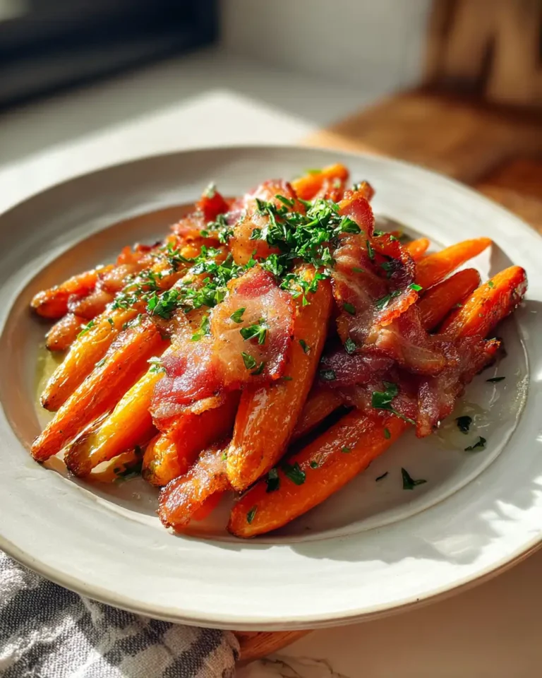 Sizzle and Sweetness: Irresistible Maple Bacon Carrots - Featured Image