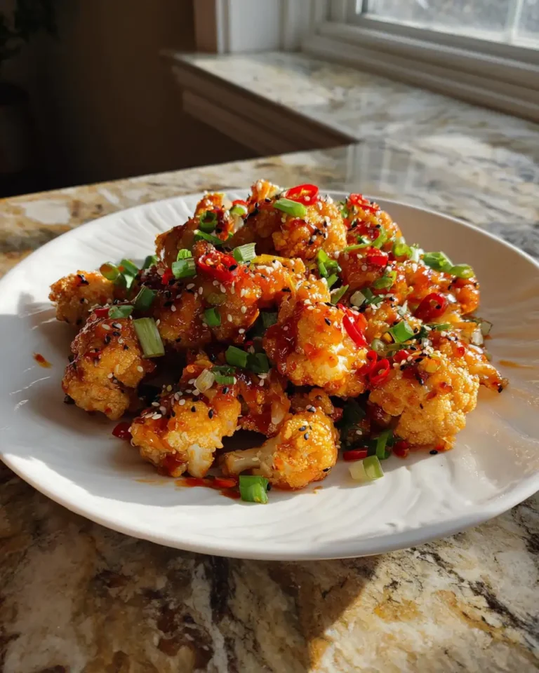 Sweet Heat Delight Maple Sriracha Cauliflower Takes Center Stage - Featured Image