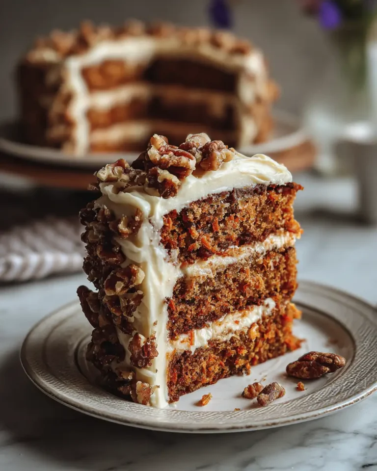 Discover the Secret to a Moist Amish Carrot Cake Delight - Featured Image