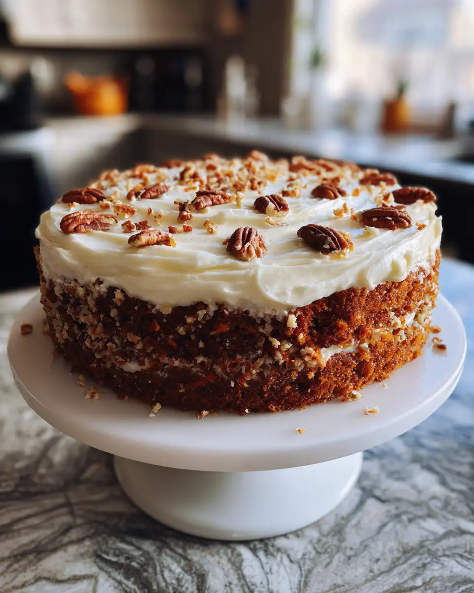 Final dish - Discover the Secret to a Moist Amish Carrot Cake Delight