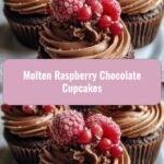 Indulge in Bliss: Molten Raspberry Chocolate Cupcakes Delight