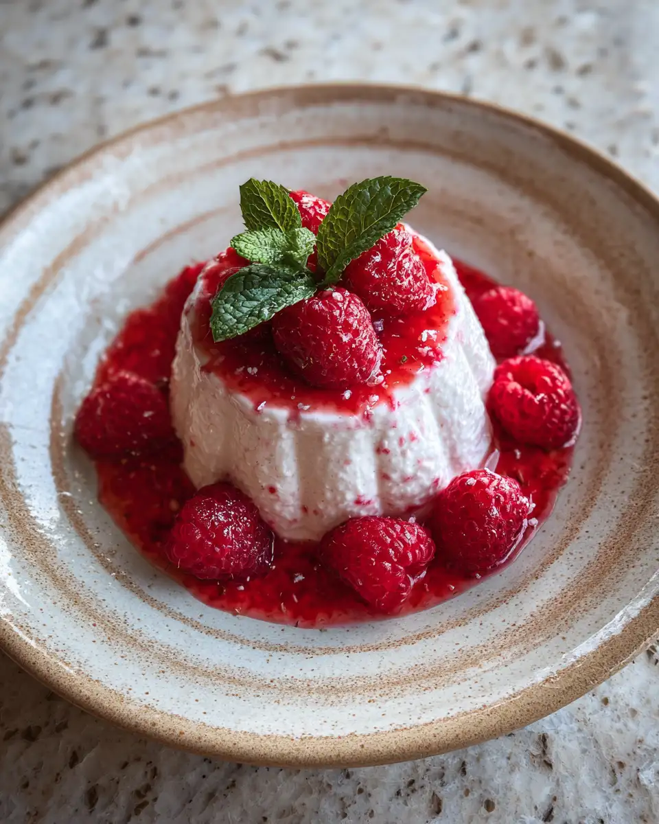 Final dish - Decadent Delight: Mousse Framboises Mascarpone Magic