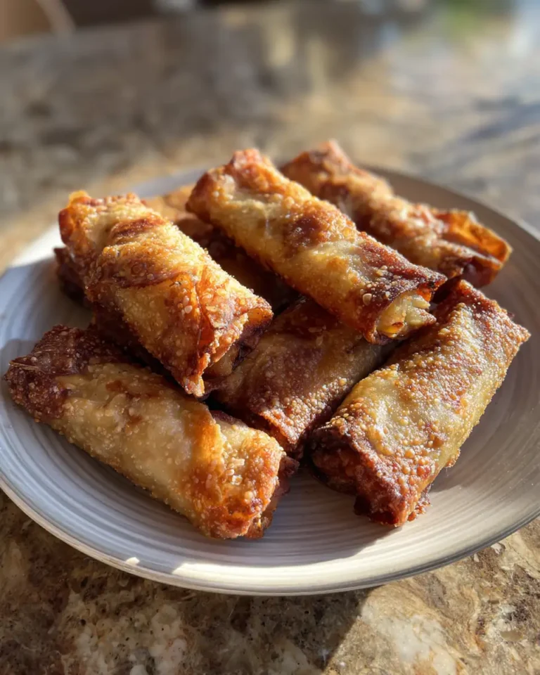 Crispy Peach Cobbler Egg Rolls: A Sweet Twist on a Classic Dessert - Featured Image