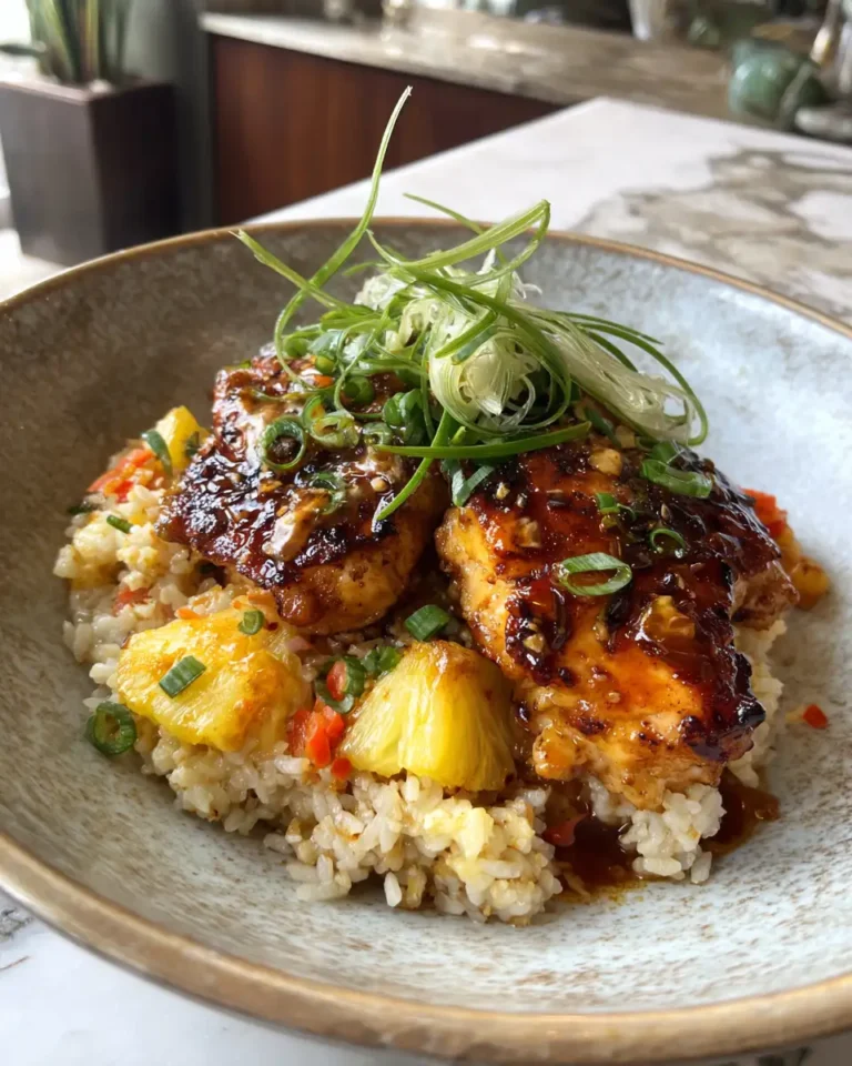 Tropical Delight: A Pineapple Chicken and Rice Lover's Dream - Featured Image