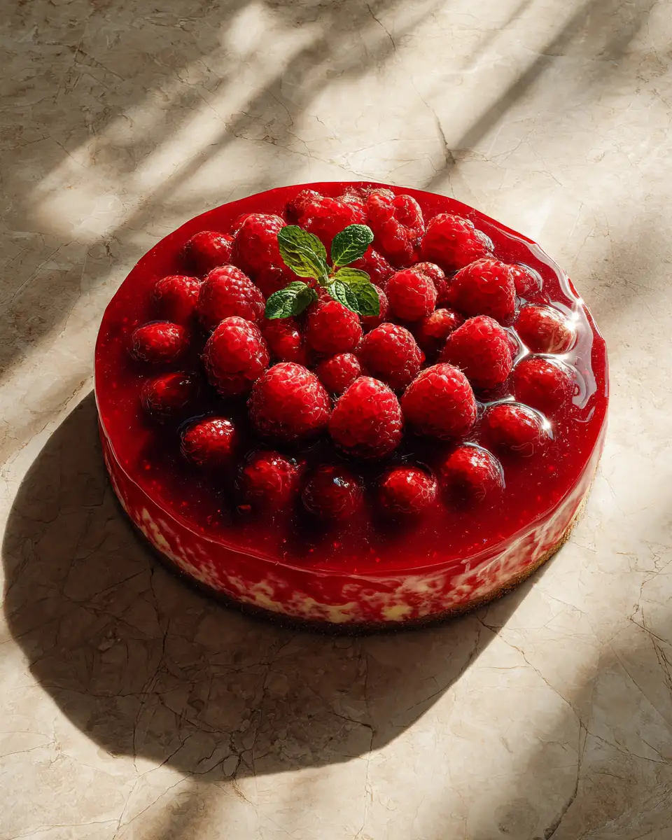 Final dish - Raspberry Cake Bliss: A Sweet Symphony of Flavor