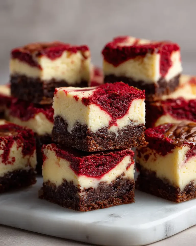 Divine Red Velvet Cheesecake Brownie Bites: A Sweet Symphony of Flavors - Featured Image