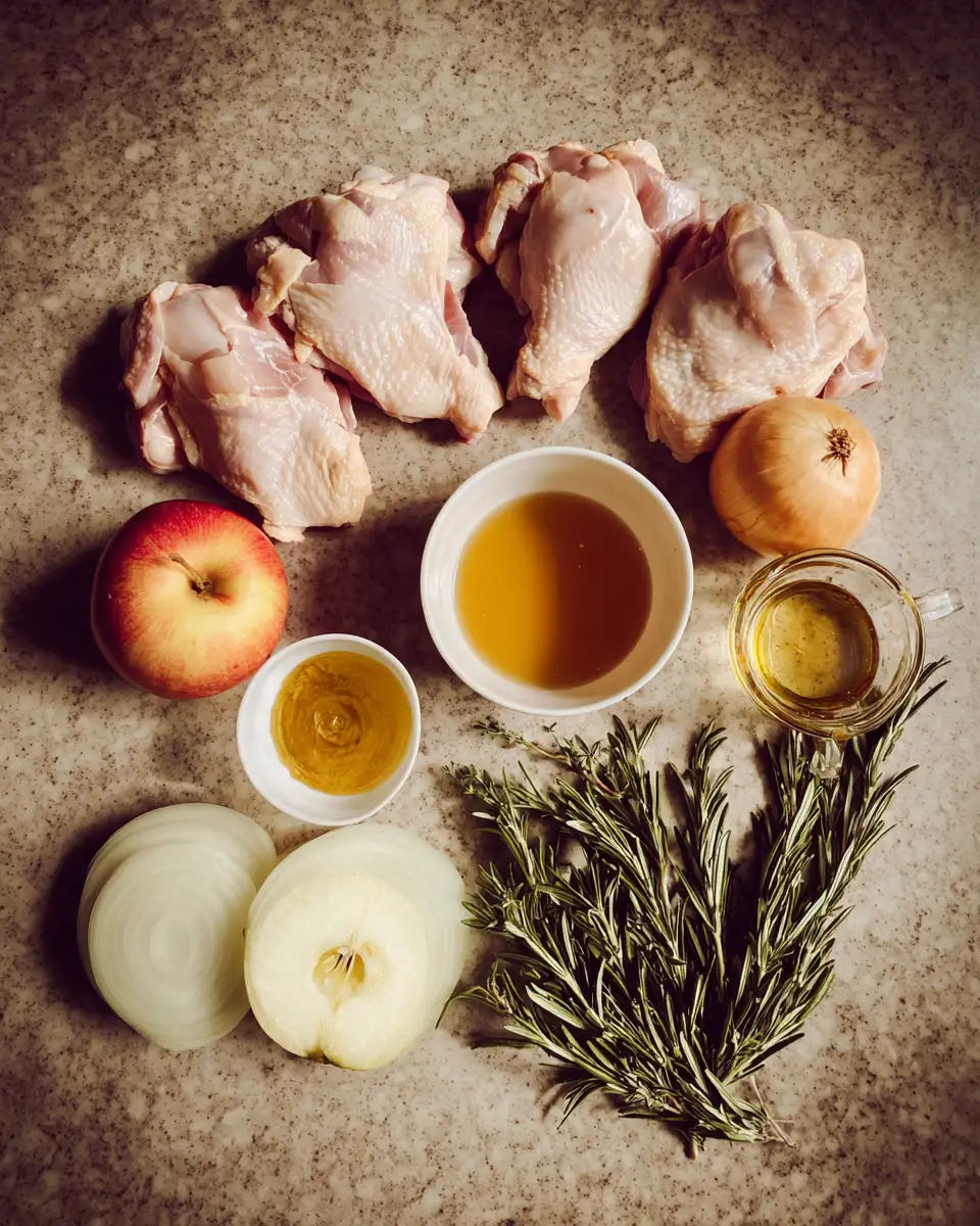 Ingredients for Savor the Season with Rosemary Apple Cider Chicken Delight
