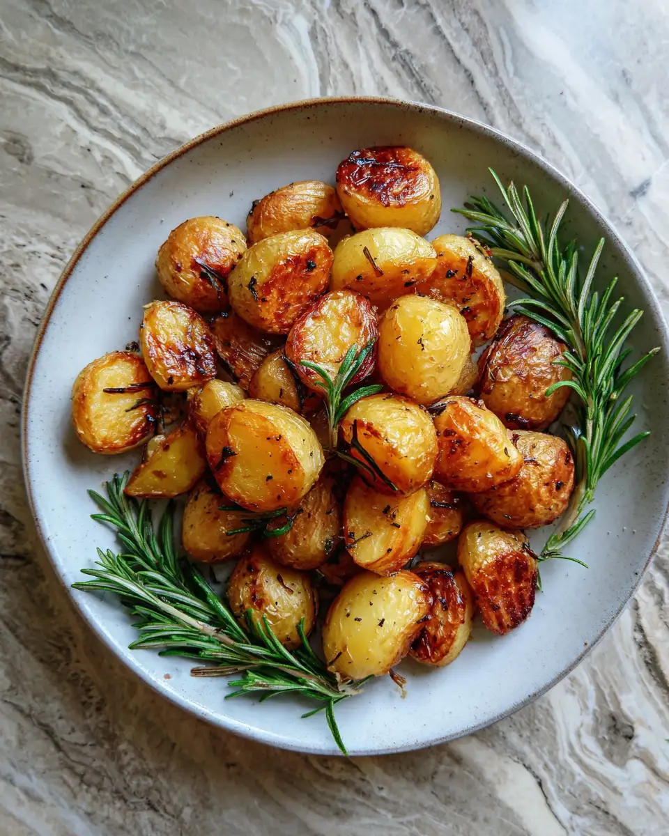Savory Sensation: Irresistible Rosemary Garlic Potatoes 6 Final dish - Savory Sensation: Irresistible Rosemary Garlic Potatoes