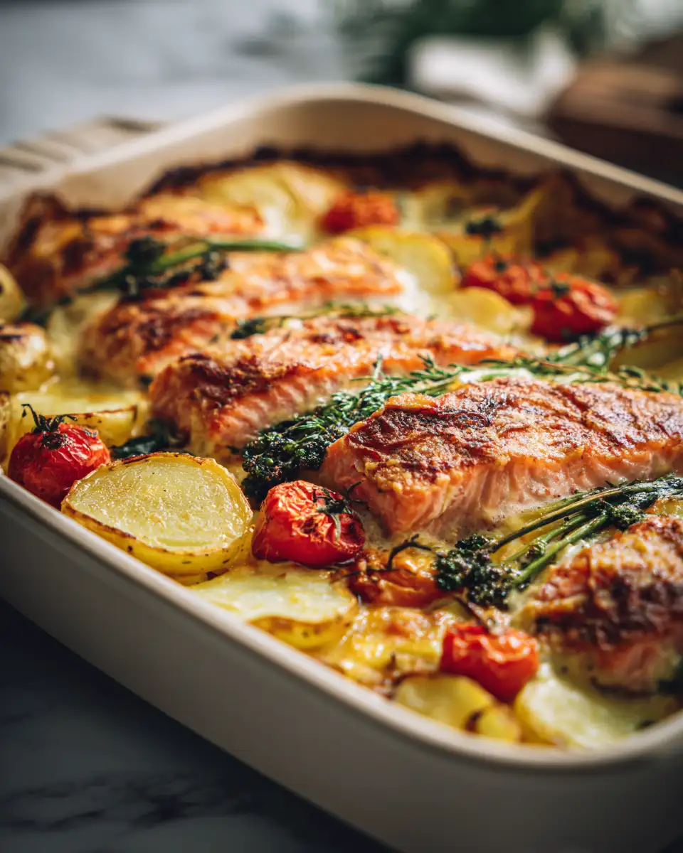 Savory Salmon and Potato Bake: A Comfort Food Classic - Featured Image