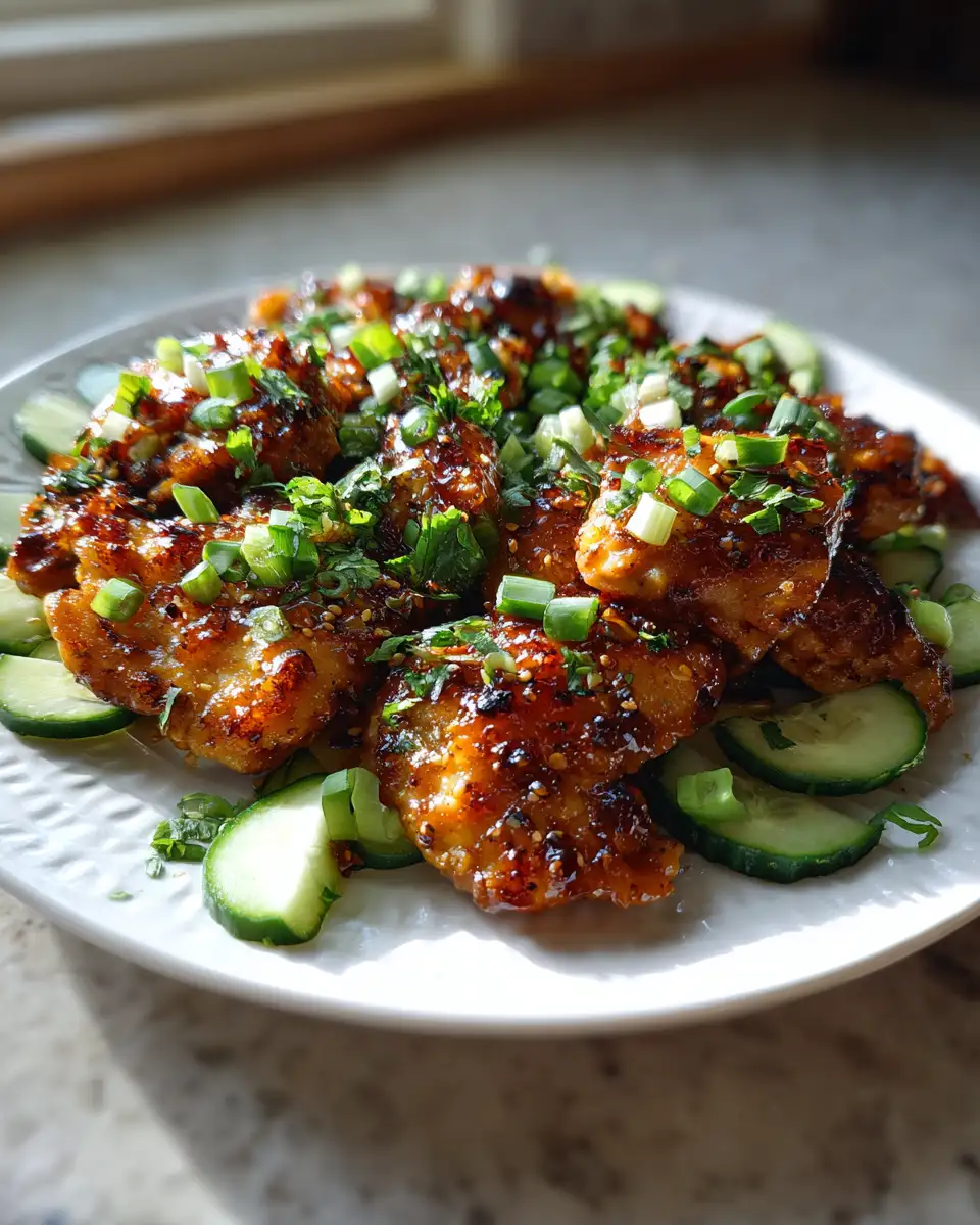 Sizzling Honey BBQ Chicken: A Sweet and Savory Summer Delight 6 Final dish - Sizzling Honey BBQ Chicken: A Sweet and Savory Summer Delight