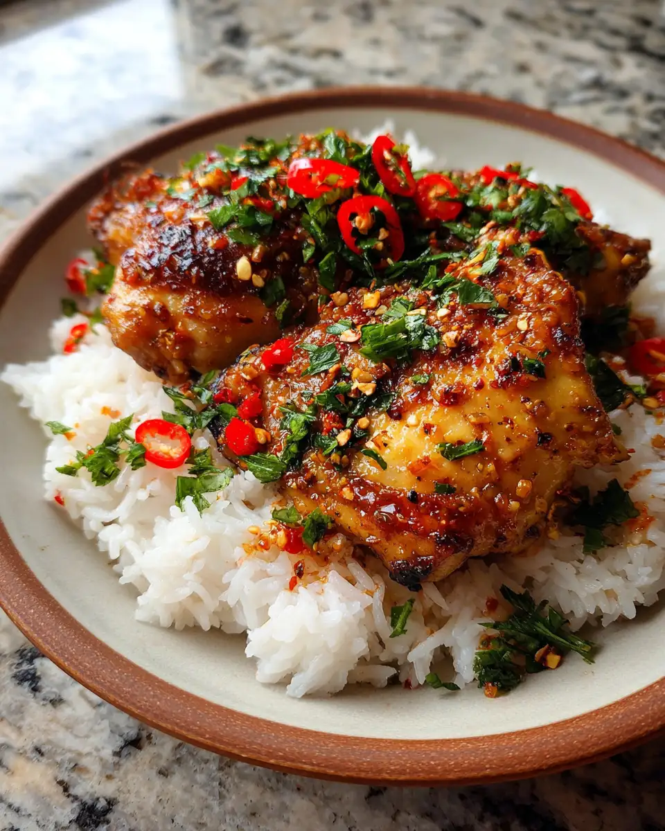 Final dish - Sizzle and Spice: Skillet Bang Bang Chicken Thighs Unleashed