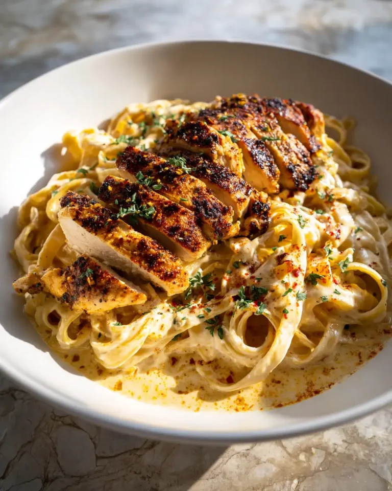 Sizzling Spicy Cajun Chicken Alfredo: A Flavorful Twist on a Classic Dish - Featured Image